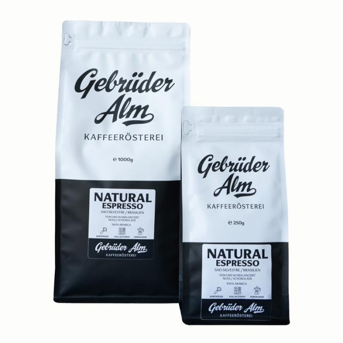 Natural Espresso Gebrüder Alm